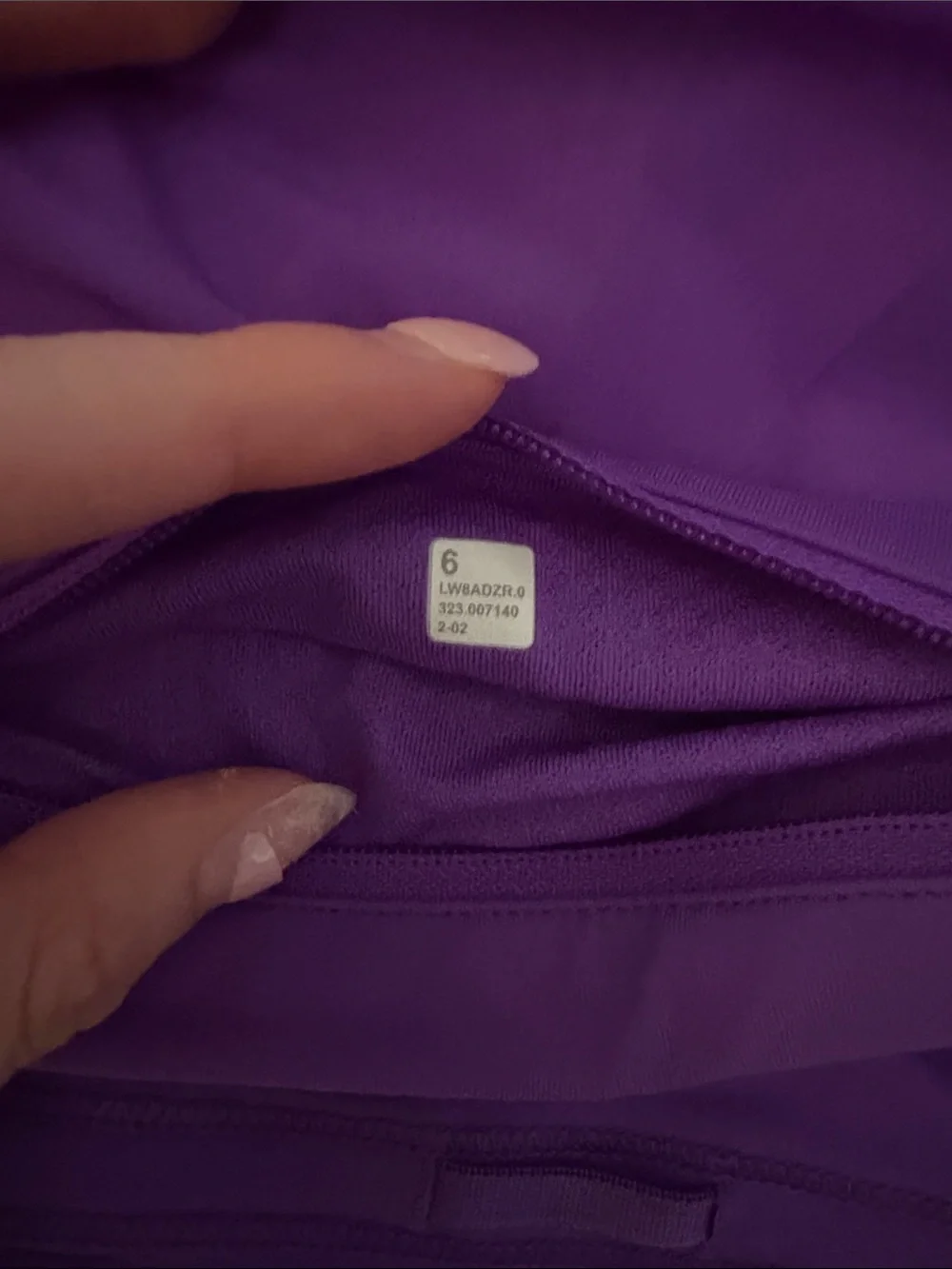 lululemon athletica Purple Athletic Mini Skirt